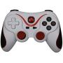 USB Game Controller T3 Wireless Game Controller Gamepad Bluetooth 3.0 Joystick Joystick for Mobile Phone Tablet TV Box Holder-White-,