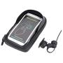 ZJchao Cycling Phone Bag, Mountain Bike Waterproof Bicycle Handlebar Cycling Cell Phone Bag 6.0 Touchscreen Black