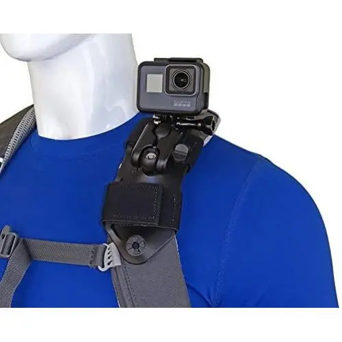 STUNTMAN Pack Mount - Backpack Shoulder Strap Mount for GoPro and Other Action Cameras STUNTMAN Pack Mount - Backpack Shoulder Strap Mount for GoPro and Other Action Cameras