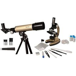 Educational Insights GeoSafari Telescope & Microscope Set, 2-in-1 Set, STEM Learning, Ages 8+