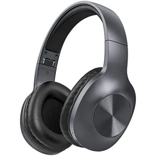 LETSCOM Bluetooth Headphones, 100 Hours Playtime Bluetooth 5.0 Headphones Over Ear with Deep Bass, Hi-Fi Sound and Soft Earpads, Built-in Mic, Wired/Wireless Headset for Home Office-Gray LETSCOM Bluetooth Headphones, 100 Hours Playtime Bluetooth 5.0 Headphones Over Ear with Deep Bass, Hi-Fi Sound and Soft Earpads, Built-in Mic, Wired/Wireless Headset for Home Office-Gray