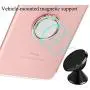 LIONTOP Phone Ring Holder Finger Grip Kickstand 360 Degree Rotation Universal Bowknot Mirror for Magnetic Car Mount Compatible with All Mobile Cell Phone Smartphone Pad Zinc Alloy (Rose Gold)