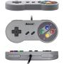 ARCHE USB Controller Compatible with Nintendo Super SNES Classic Mini, NES Classic, SNES Mini, 2 Pack - Colorful>//Free Joystick for Mobile Phone Game