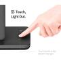 Wireless Charger 3 in 1 Charging Station for Airpods1/2/Pro iWatch 1/2/3/4 Qi Certified 15W Fast Wireless Charging Stand for iPhone X/Xs/Xs Max/8/8 Plus Samsung Galaxy S10 S9 S8 S7 Note9/8 and More