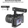 SMALLRIG Top Handle Grip with Locating Point for Arri, Adjustable Camera Handle with Mounting Points, Shoe Mount for Video Camera Cages, LED Lights Microphones- 1984