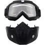 Easyinsmile Motorcycle Goggles with Detachable Mask,Road Riding UV Motorbike Glasses with Dustproof Mask,Windproof Cool Helmet Glasses for Skiing Riding Outdoor Activities Easyinsmile Motorcycle Goggles with Detachable Mask,Road Riding UV Motorbike Glasses with Dustproof Mask,Windproof Cool Helmet Glasses for Skiing Riding Outdoor Activities