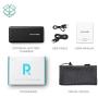 Portable Charger RAVPower 26800mAh Power Bank Battery Pack Total 5.5A Output External Battery 3 Ports Portable Phone Charger Compatible with iPhone 11 Pro Max SE iPad Samsung Galaxy S20 Note10 (Black)
