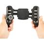 AYNEFY Mobile Phone Game Controller, Retractable Phone Game Control Pad Gaming Grip Handle Holder (Black)