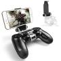 PS4 Controller Phone Holder, Megadream 180 Degree Rotation Gaming Mount Stand for Sony Playstation 4, PS4 Slim, PS4 Pro, Android Samsung Galaxy S9 S8 Note 9 8 Moto LG w/ OTG Cable – Fits Max 6 inch