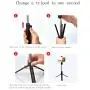 Without Battery It Tripod Selfie Stick Does not disassemble All-in-one Mobile Phone Horizontal and Vertical Shooting Universal Bluetooth Selfie Beauty Shot Artifact (Black) Without Battery It Tripod Selfie Stick Does not disassemble All-in-one Mobile Phone Horizontal and Vertical Shooting Universal Bluetooth Selfie Beauty Shot Artifact (Black)
