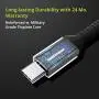 BrexLink USB C Fast Charging Cable(3A), USB C to USB A Charger (6.6ft/2 Pack), Nylon Braided Fast Charging Cord for Samsung Galaxy S10 S9 S8 Note 9, Pixel, LG V30 G6, Nintendo Switch(Red) BrexLink USB C Fast Charging Cable(3A), USB C to USB A Charger (6.6ft/2 Pack), Nylon Braided Fast Charging Cord for Samsung Galaxy S10 S9 S8 Note 9, Pixel, LG V30 G6, Nintendo Switch(Red)