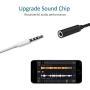 Headphone Adapter Jack 2 in 1 Adapter for iPhone Xs/Xs Max/XR/ 8/8 Plus/X (11) / 7/7 Plus Adapter Listen to Music Adapter Audio and Charge 3.5mm Splitter Converter Compatible with Adaptor Charger
