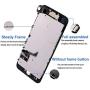 Screen Replacement Compatible with iPhone 8 Plus Full Assembly - LCD 3D Touch Display Digitizer with Sensors and Front Camera, Fit Compatible with iPhone 8 Plus (Black)