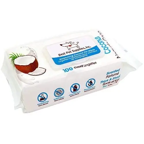Pet Grooming Wipes for Dogs and Cats | Hypoallergenic and Deodorizing Pet Grooming Wipes for Dogs and Cats | Hypoallergenic and Deodorizing