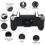 Mobile Game Controller [Upgrade Version] and Gamepad for PUBG 4-in-1 with Gamepad Shoot and Aim Trigger Phone Cooling Pad Power Bank for 4.5-6.5inch Android & iOS Fortnite/Knives Out