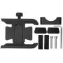 Enrilior Universal Motorcycle Bike Bicycle Cycling Mobile Phone Handlebar Holder Mount Bracket(Black)