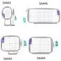 Sew Tech Embroidery Hoops for Brother PE800 SE1900 PE770 780D PE700 PC6500 Brother Innovis 1250 700 Babylock Embroidery Machine Hoop