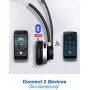 Mpow HC3 Bluetooth Headset V5.0, Dual Microphone Wireless Headphones for Truck Driver, Office,Call Center,Cell Phone,Noise Canceling, Single On Ear Headset(Wired Option) Mpow HC3 Bluetooth Headset V5.0, Dual Microphone Wireless Headphones for Truck Driver, Office,Call Center,Cell Phone,Noise Canceling, Single On Ear Headset(Wired Option)