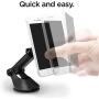 Spigen Hexa Magnetic Phone Holder Universal Dashboard Windshield with Telescopic Adjustable Arm Compatible with Plus Sized Phones and Mini Tablets