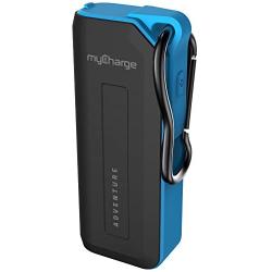 myCharge Adventure Camping Portable Charger Power Bank 3350 mAh Rugged Outdoor External Battery Pack with Carabiner Clip - USB Accessories, Bluetooth Speaker, Cell Phone (iPhone, Android for Samsung)
