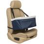 PetSafe Happy Ride Deluxe Booster Seat for Dogs - Elevated Pet Bed for Cars, Trucks and SUVs - Multiple Colors and Sizes, Includes Tether