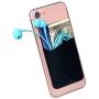 SHANSHUI Phone Card Holder, Silicone Adhesive Stick-on ID Credit Card Wallet Phone Case Pouch Sleeve Pocket Compatible with Most of Smartphones(iPhone/Android/Samsung Galaxy) - 5 Pack