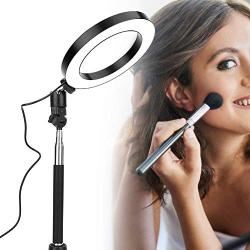 LED ring makeup lamp Adjustable LED fill light, ring of light with support for video and live streaming and make-up