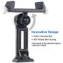 Phone Holder Adapter for Tripod Stand, Arca QR, 1/4" Screw Mount, 360 Degree Ball Head Rotate & Tilt Vertical & Horizontal, On Table Phone Stand, Fits iPhone 6 7 8 X 11 Pro Se Samsung Phone Clamp