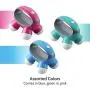 HoMedics, Quatro Mini Hand-Held Massager with Hand Grip, Battery Operated Vibration Massage, 4 Massage Nodes, Powered by 2 AAA Batteries (Included), Available in 3 Colors (Pink, Blue, or Teal) HoMedics, Quatro Mini Hand-Held Massager with Hand Grip, Battery Operated Vibration Massage, 4 Massage Nodes, Powered by 2 AAA Batteries (Included), Available in 3 Colors (Pink, Blue, or Teal)