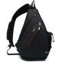 Tudequ Dry Wet Separation Sling Crossbody Chest Bag Backpack Casual Daypack for Men Women Teens