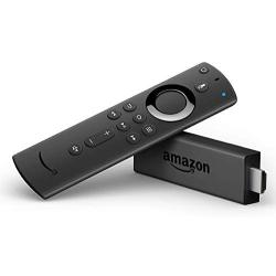 Fire TV Stick streaming media player with Alexa built in, includes Alexa Voice Remote, HD, easy set-up, released 2019