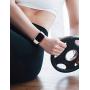Sport Band Compatible for Apple Watch Band 38mm 40mm 42mm 44mm, EXCHAR Soft Silicone Band Replacement Wrist Strap for iWatch Series 5/4/3/2/1, Nike+, Sport, Edition
