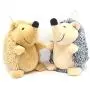 CPYOSN Hedgehog Dog Toys, Dog Squeak Plush Pet Toys Intreactive Training Stuffed Dog Chew Toys for Puppies and Small Dogs, 2 Pack