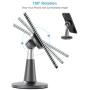 [Upgraded] Magnetic Cell Phone Stand for Desk, SUPERONE Desktop Phone Holder Compatible with iPhone 11 Pro Xs Xs Max Xr X 8 7 6, Samsung, Google Pixel and More