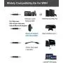 Wired Over Ear Stereo Gaming Headset Headband Headphones with Mic 50mm HiFi Speakers Noise Reduction for PC/ MAC/ PS4/ PSP/ Playstation Vita/ 3DS/ Switch/ Mobile Phones/ Tablets