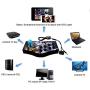 SUNCHI 3 in 1 Arcade Fighting Stick Joystick Gamepads Game Controller for PC / PS3 / Android Smartphone TV (Renewed)