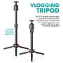 Movo Smartphone Kit with VXR10 Microphone, Grip, Tripod, and LED Light