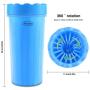 Petcabe Portable Dog Paw Cleaner Pet Cleaning Brush Cup Dog Foot Cleaner