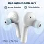 Wireless Earbuds TicPods 1 True Bluetooth Earbuds with Charging case, Water Resistant, Clear Crisp Audio in Both Ears, Noise isolating, Ice