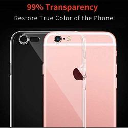 Universal iphone7 & iphone8 Four Corner Mobile Phone case Military Anti-Fall Transparent Silicone Sleeve