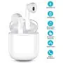 Bluetooth 5.0 Wireless Earbuds, Wireless Bluetooth Headphones with Deep Bass HiFi Stereo Sound, Built-in Mic Earphones with Portable Charging Case for iOS and Android