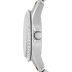 Fossil Womens Riley Stainless Steel Multifunction Glitz Quartz Watch