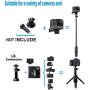 Yunteng Portable 40 Inch Universal Selfie Stick, Selfie Stick Tripod with Wireless Remote, Extendable Mini Aluminum Alloy Handheld Monopod Phone Tripod Compatible with iPhone Samsung DSLR GoPro