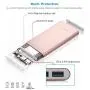 [Upgraded] Poweradd 2ND Gen Pilot 2GS 10000mAh Portable Charger External Battery Pack with Smart Charge for iPhone, Ipad, Samsung Galaxy, Smartphones and Tablets - Rose Gold
