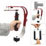 Yaekoo Handheld Video Camera Stabilizer Steadicam Steady for GoPro, Smartphone, DSLR, Camcorder, Canon, Nikon, Digital Camera or Any Camera up to 2.1 lbs.