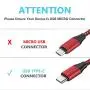 [2 Pack] USB Type-C Cable, 6.6Ft Charging Cord Compatible Samsung Galaxy Tab A 10.1”(2019) 10.5”(2018), Tab S6 S5e(2019) S4 10.5”(2018) S3 9.7 ” (2017) Tablet, Galaxy S10 S9, Note 10 9 Phone