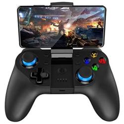 Mobile Game Controller, Wireless Gamepad Multimedia Game Controller Joystick Compatible with iOS/Android Mobile Phone/Tablet/PC/Smart TV