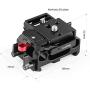 SMALLRIG BMPCC Baseplate for Manfrotto 501PL Compatible with Black Design Pocket Cinema Camera 4K & 6K – 2266