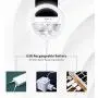 Selfie Ring Light [Upgraded Version], Rechargeable Portable Clip-on Selfie Fill Light with 36 LED for Smart Phone Laptop Photography, Camera Video, Girl Makes up White