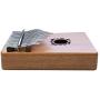 Kalimba Thumb Piano 17 Keys, Mahogany African Style Mbira, Portable Finger Piano for Kids, Adults, and Beginners